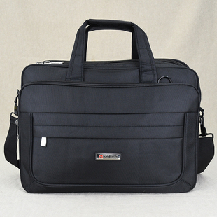 牛津布公文包男大容量商务公务男包帆布单肩斜挎男士电脑手提包包