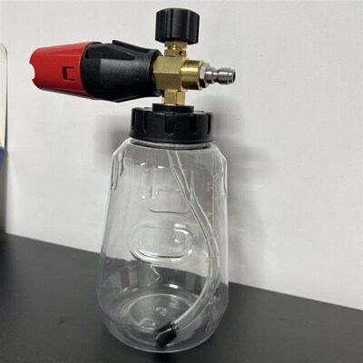 雪花新款大嘴暴雪PA壶泡沫扇形商用家用喷壶高压洗车机打泡沫壶