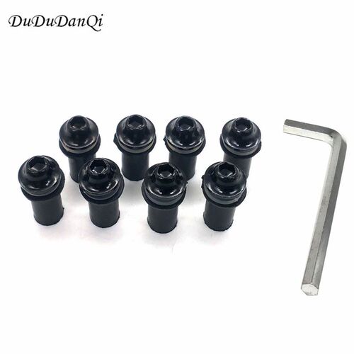 niversal M5 Motorcycle Accessories Windscreen Well nut Rubbe