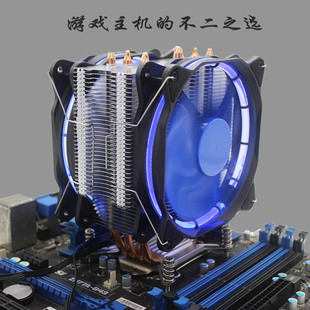 华南x79 4热管静音风扇cpu散热器 2011 1366 x99双路服务器 1151