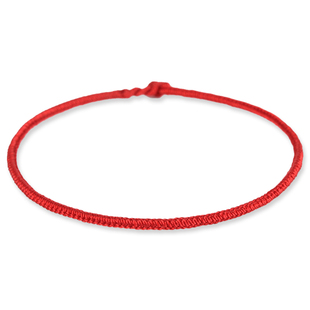 结绳记闺蜜信物红绳手工编织简约森系手链女学生姐妹链手绳