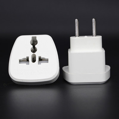 网红New Europe Adaptor UK US AU IT to EU AC Power Socket Plu