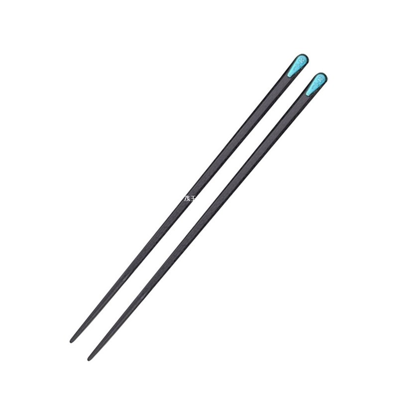 1 Pair Japanese Chopsticks Alloy Non-Slip Sushi Chop Sticks