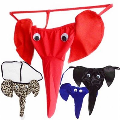 极速Sexy Men Underwear Elephant Bulge Pouch Mens Elastic T B