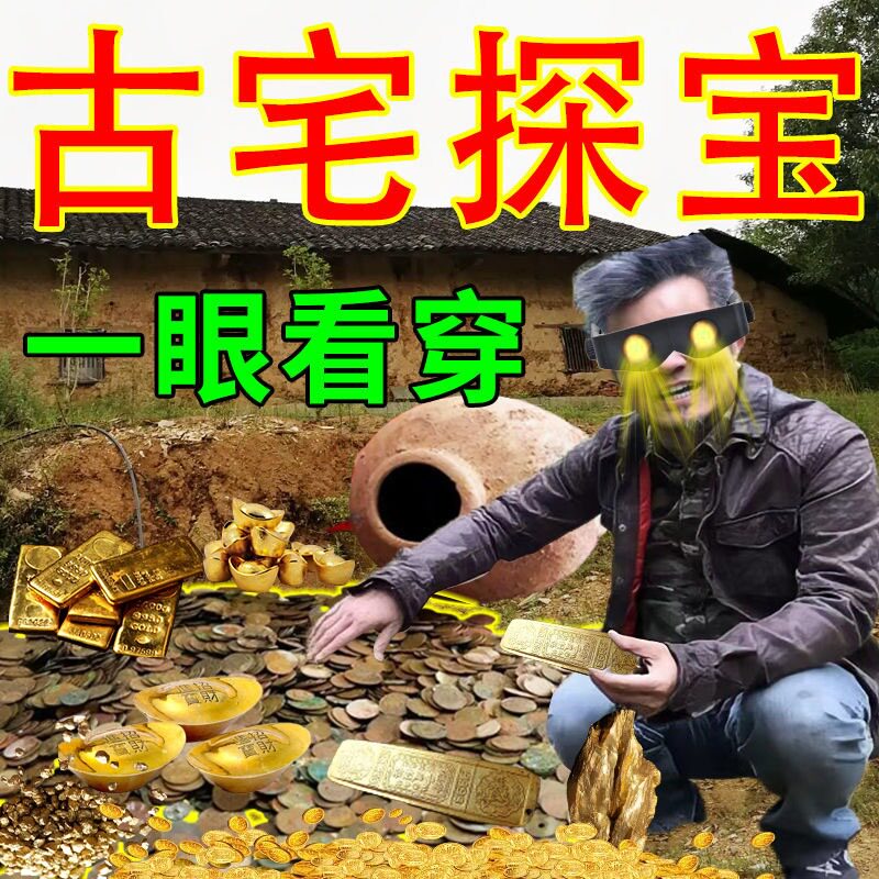 金属探测器寻宝眼镜德国进口看清地下50米专用探宝高精度挖宝金银