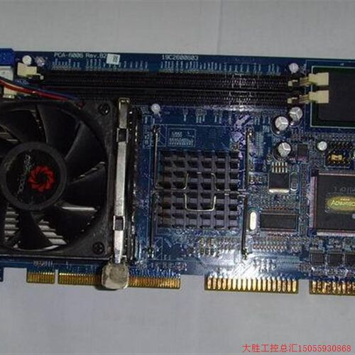 拍前询价:研华工控主板 PCA-6006 篮板 全长CPU卡 IPC-6606工控