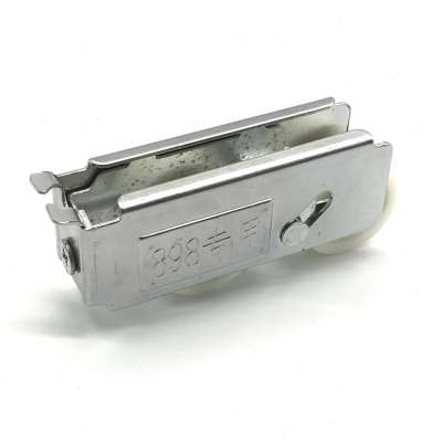 4个898宽轨滑轮重型窗户滚轮玻B璃门窗滚轮推拉移窗门轮子钢轴轱