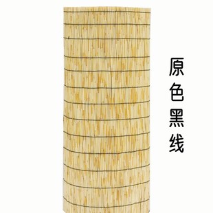 芦苇帘草席墙面装饰围炉煮茶草帘子背景布户外茶室遮挡帘竹帘卷帘