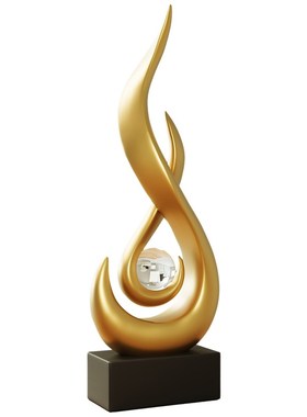 24新款高级感风生水起电视柜台面摆件轻奢高档客厅玄关酒柜装饰品