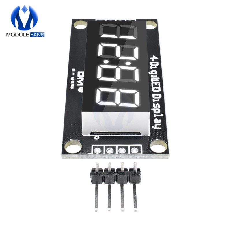 新品TM1637 Module 4 digit display led 7 segts Display Tube D 饰品/流行首饰/时尚饰品新 其他DIY饰品配件 原图主图