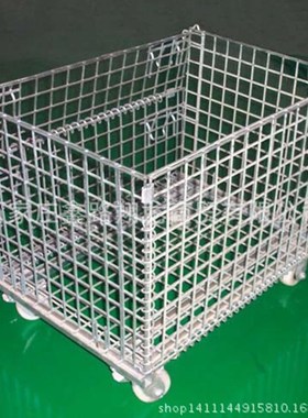 摺叠式仓储笼 带轮子的仓储笼 120H0*1000*890仓储笼