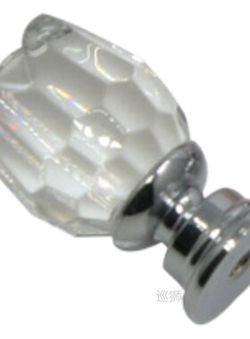 8 Pcs/Set Door Knobs Pink Rose Crystal Glass Kitchen Cabinet