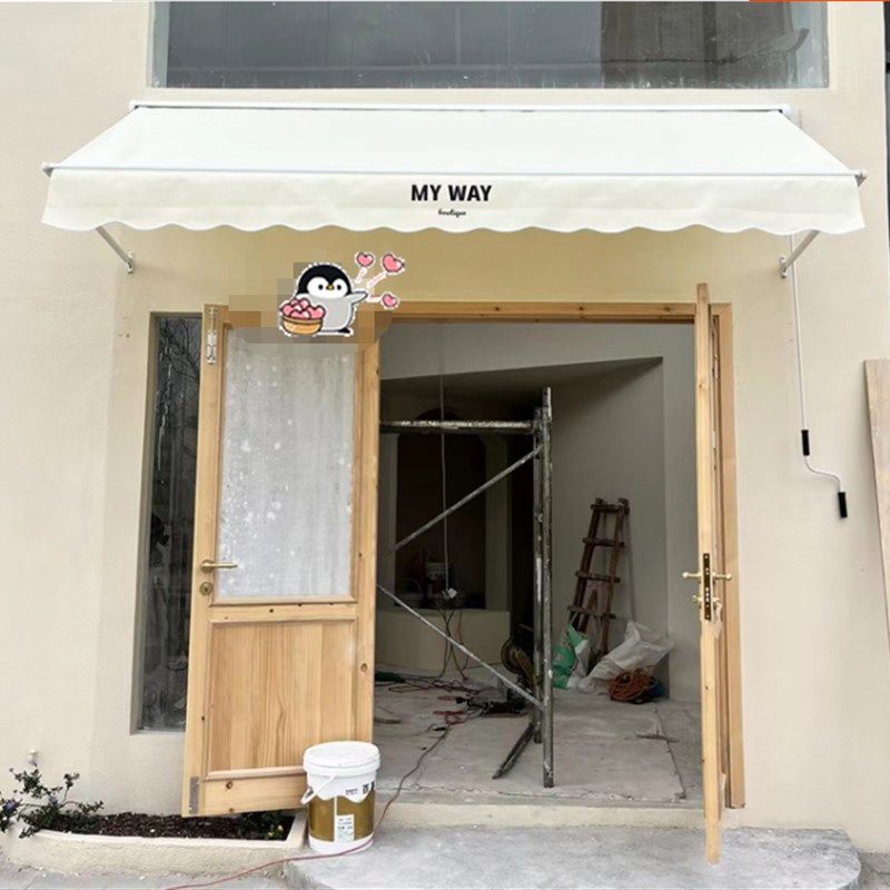 厂家定做欧式曲臂式伸缩雨棚咖啡店门头摆臂遮阳篷法式折叠雨蓬,户外/登山/野营/旅行用品,遮阳篷/雨篷/车篷/广告篷,淘宝优惠券,粉丝福利购,淘宝优惠卷