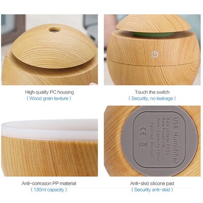 SB Aroma Humidifier ESSential Oil Diffuser ltrasonic Cool Mi