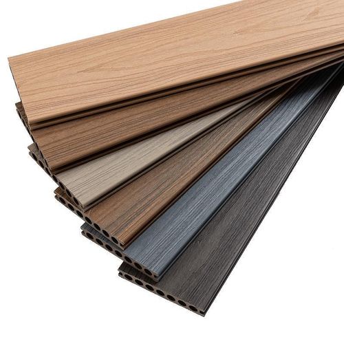 户塑木地板防木二共m挤复合室外腐庭院公园外阳台朔木塑代地板新