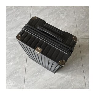 行李箱耐用学生双层防爆拉链旅行箱万向轮大容量新款铝框密码箱