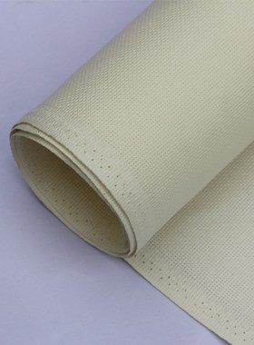 十字绣布小格 浅蓝色 14CT纯棉刺绣布 米色黄色棉布 DYIY绣花面料