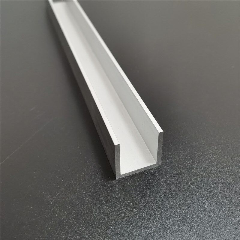 工厂销铝合金型材U型槽30*30*2mm内径H26mmU型卡槽凹型槽包边铝条
