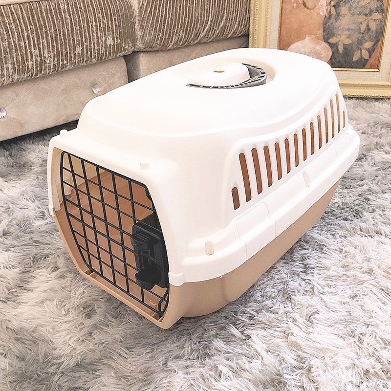 宠物用品猫c狗航空箱托运简易款航空笼便携可折叠车载箱猫狗笼子