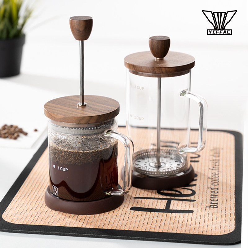 野啡咖啡手冲壶家用煮咖啡过滤式冲茶器套装玻璃咖啡过滤杯法压壶,餐饮具,咖啡壶,淘宝优惠券,粉丝福利购,淘宝优惠卷
