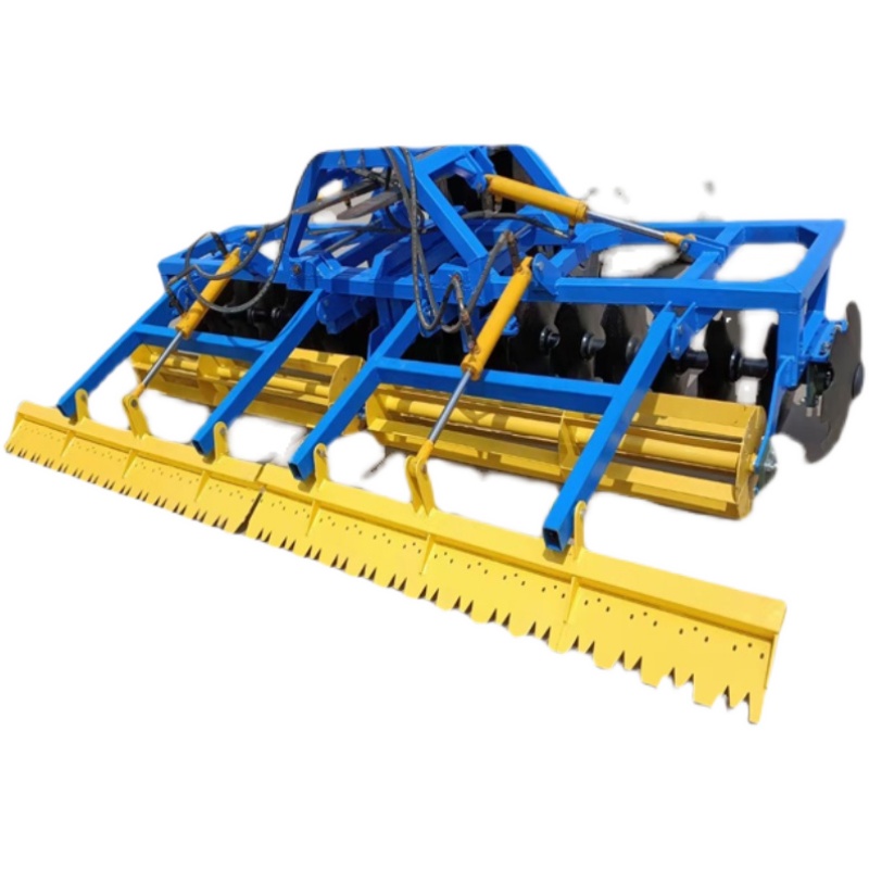 无动力水田驱动耙犁旋耕犁圆梁圆盘犁水田专用犁耕地机农业旋耕机