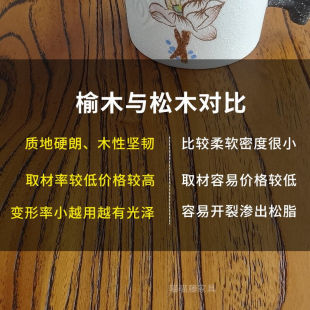 推荐 炕桌实木榻榻米茶几地台小方桌茶桌地台老榆木矮桌矮桌长50