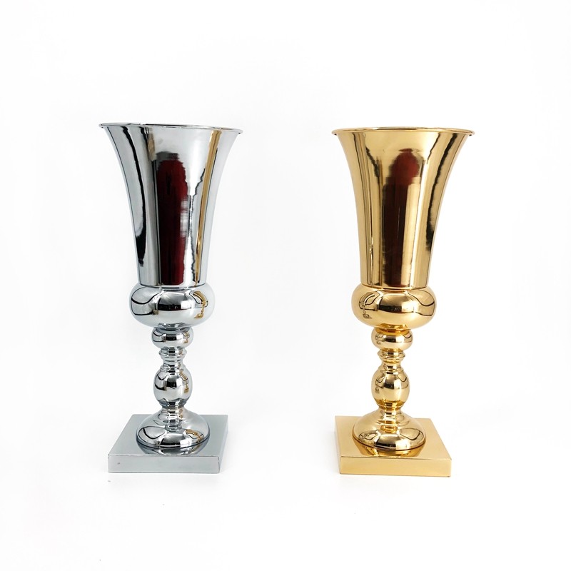 新款婚庆道具电镀铁艺方底座奖杯摆件桌花器 桌摆路引T台装饰布置,节庆用品/礼品,节日装扮用品,淘宝优惠券,粉丝福利购,淘宝优惠卷