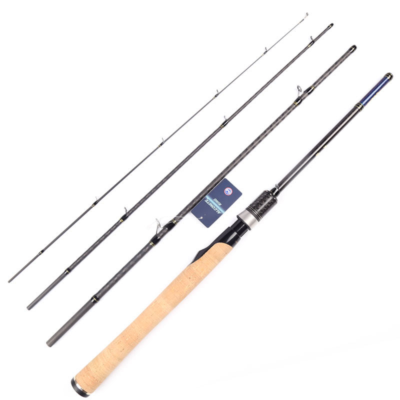 路亚竿马口竿l 调性微物杆直柄纺车轮枪柄水滴轮便携多短四节套装