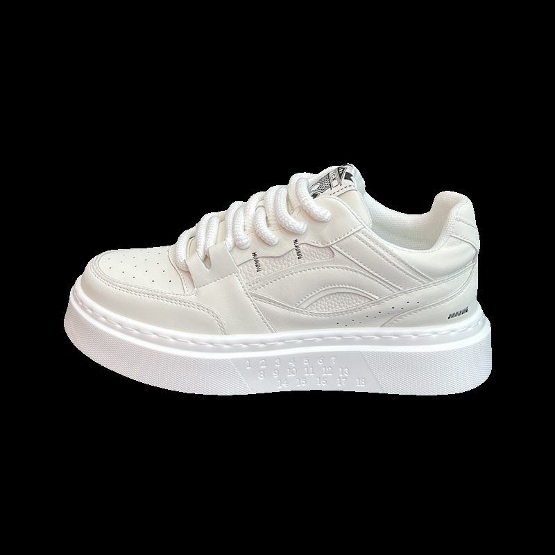 国潮板鞋男2024秋季透气小白鞋百搭厚底增高鞋男款低帮运动休闲鞋,流行男鞋,休闲板鞋,淘宝优惠券,粉丝福利购,淘宝优惠卷