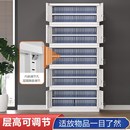 分五节凭证柜办公室文件柜财务专用档案柜多层储物柜带锁铁皮柜子