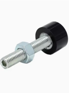 粗牙蓝色聚氨酯止动螺栓UNAHH8/10/-25/30/40/50/60/70缓冲