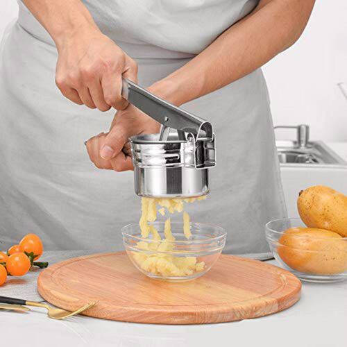 Potato Masher and Ricer Manual Juicer Squeezer Press Potato