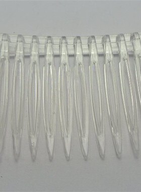 小众高货20 Clear Plastic Hair Clips Side Combs Pin Barrettes