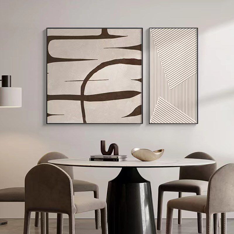 现代简约抽象客厅沙发背景墙壁玄关卧室餐厅装饰画艺术挂画高级感