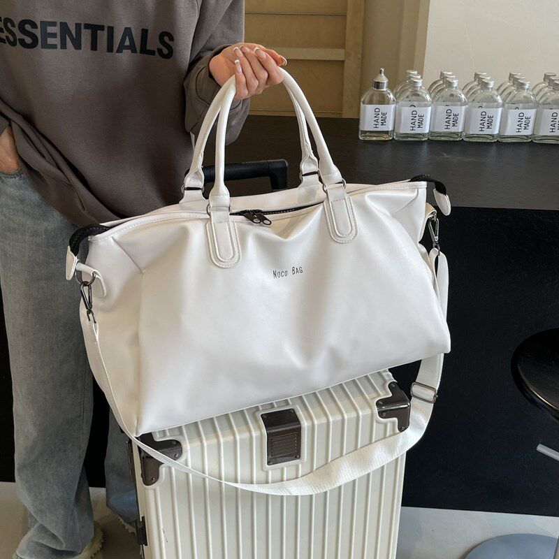 短途旅行包女轻便旅游行李包男款大容量出差手提包斜挎运动健身包