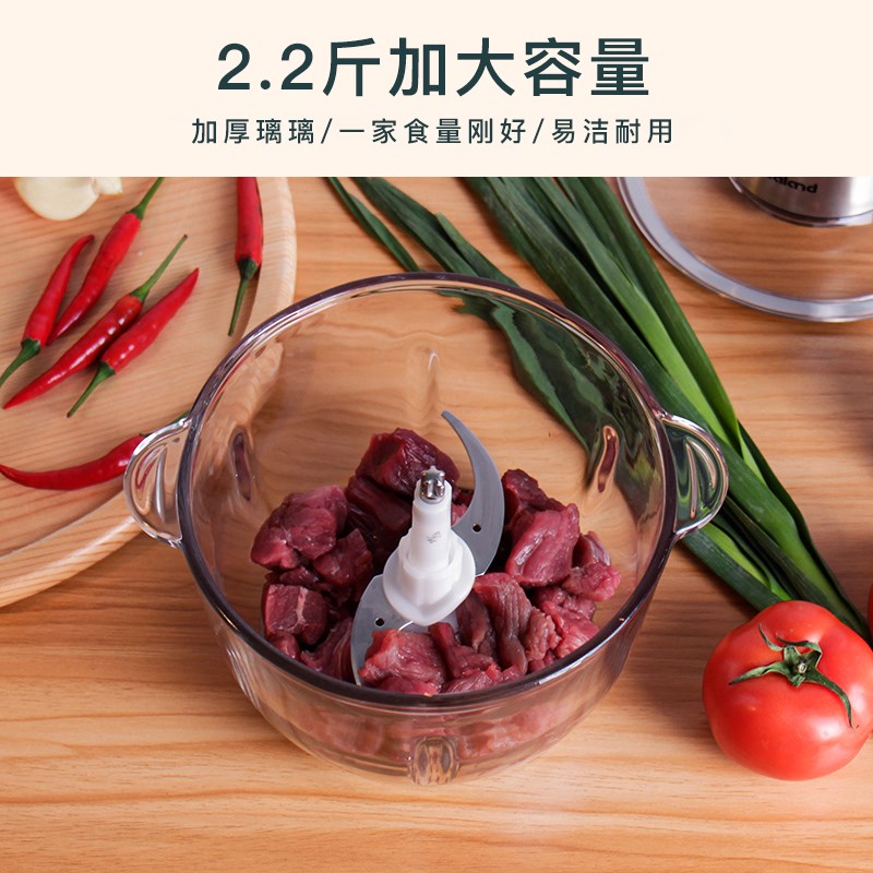 破壁机绞肉机家用多功能大容量绞馅料理碎菜Z蒜小型豆浆