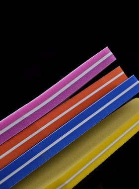 *10 X Professional Nail Files Nail Buffer Buffing Slim Cresc