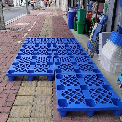 冻库地板塑料地脚板仓库货仓板叉车板托盘脚地板K防潮垫1mx80cmx1