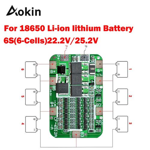 1S 2S 3S 4S 3A 20A 30A Pcb Bms Protection Board  18650 Li-io