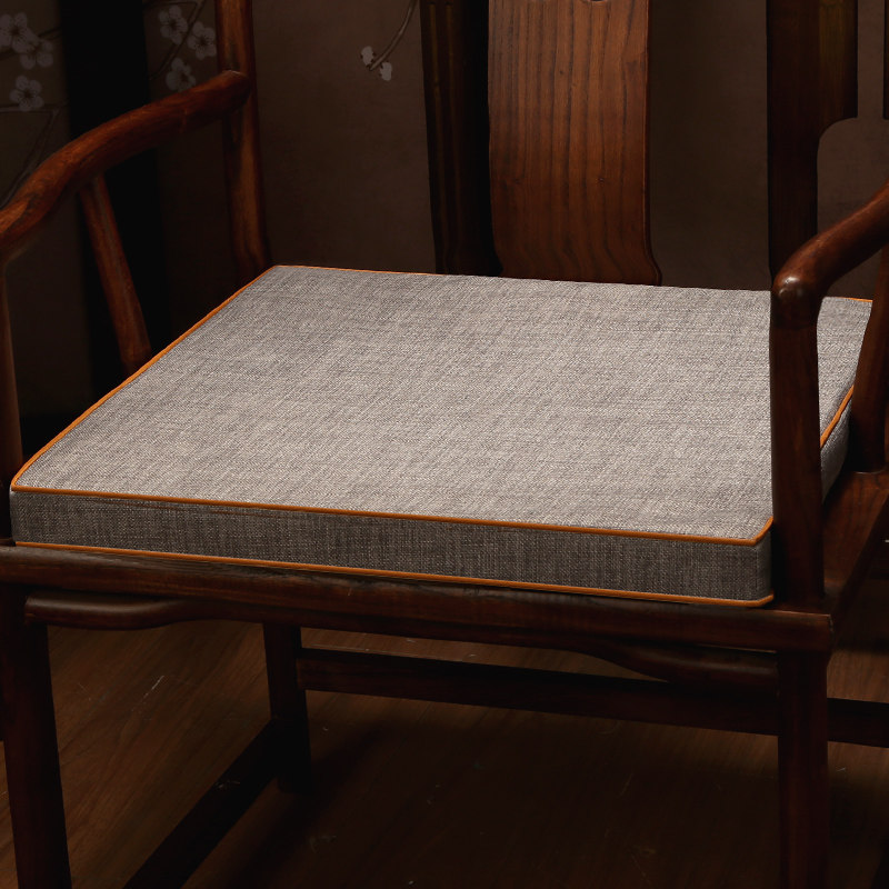 中式红木椰棕沙发垫坐垫天然实木家具3E棕榈加硬垫亚麻纯色圈椅垫,居家布艺,椅垫,淘宝优惠券,粉丝福利购,淘宝优惠卷