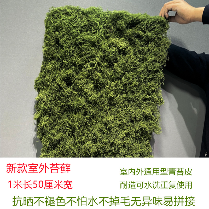 仿真青苔假苔藓造室内微景观人造D草坪绿植墙植物墙面绿化装饰