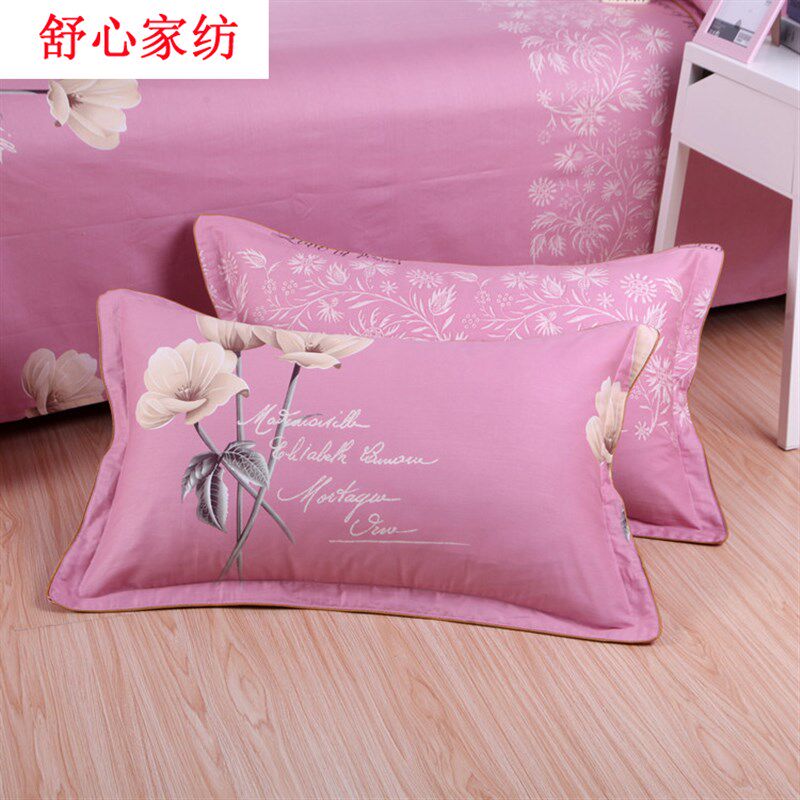 一对枕套定做尺寸抱枕皮枕套不含芯大枕套小号40x60加大50x80成人图片
