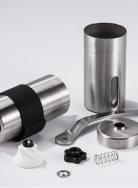 2 Size Manual Ceramic Coffee Grinder Stainless Steel Adjusta