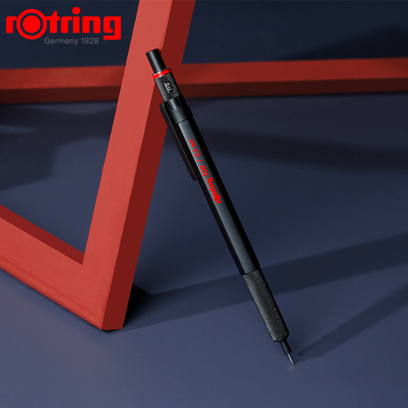 德国Rotring红环500自动铅笔0.5 0.7 2.0mm绘图绘画专用低重心不