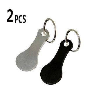 Cart Recycled Slivisr 2pcs nhoppiSg Reng Portable Key