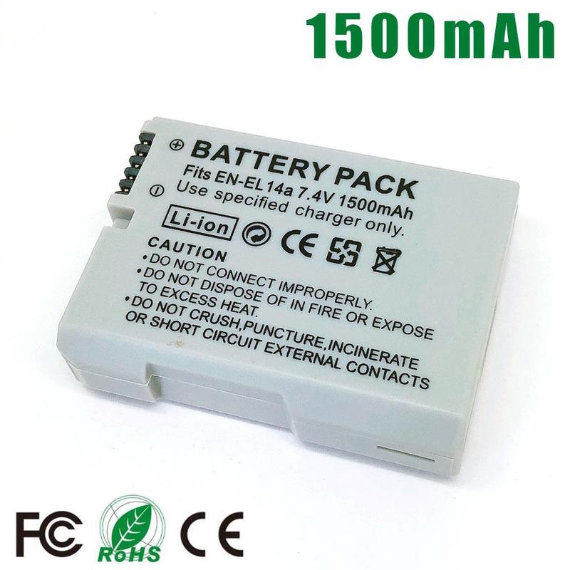 厂家EN-EL14a ENEL14a EN EL14 a Battery For Nikon D3100 D3200