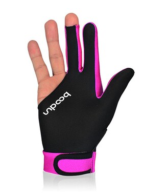 BOODN 1Piece Billiard Glove 3 s Cue Sports Glove  Wo Billiar