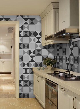 20X500cm 3D Retro Tile Floor Sticker decal Bathroom Kitchen