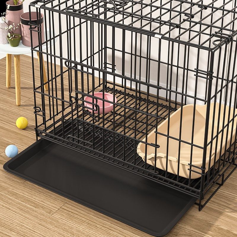 狗笼子中型犬小型泰迪比熊博美家用室内猫笼狗窝带厕所.宠物笼别