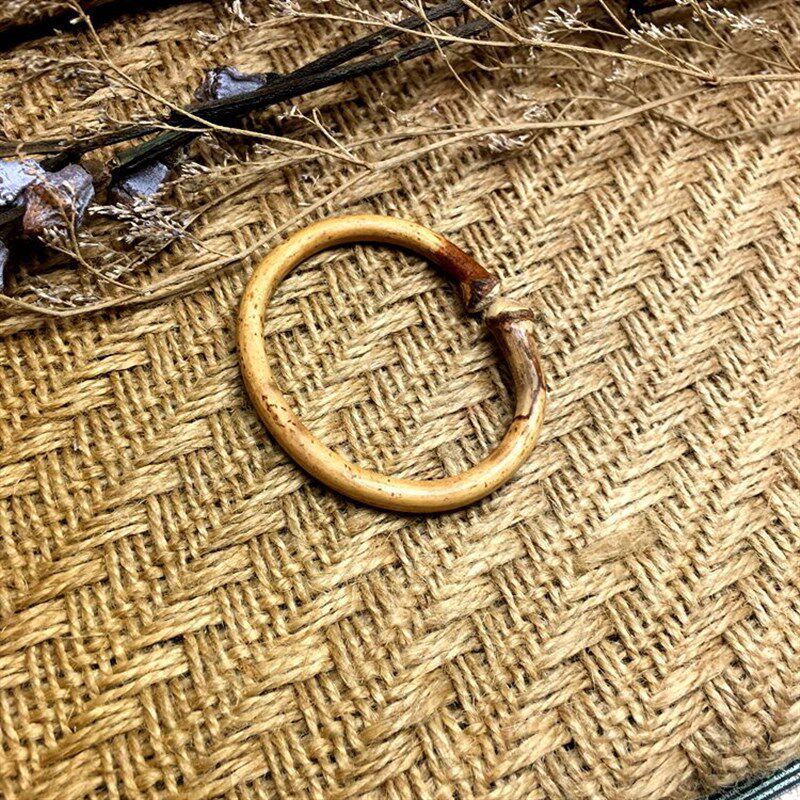 十年老藤西藏鸡血藤山南药藤 无节阴藤 民族手工艺木手镯一物一图